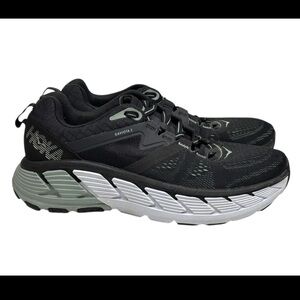 Hoka One One Men's Gaviota 2 Running Shoes Black Wrought Iron 1099629 Size 8